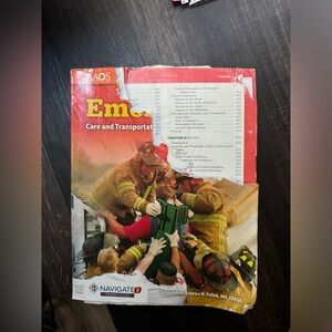 EMT book-Emergency care and transportation of the sick and injured. 14th edition